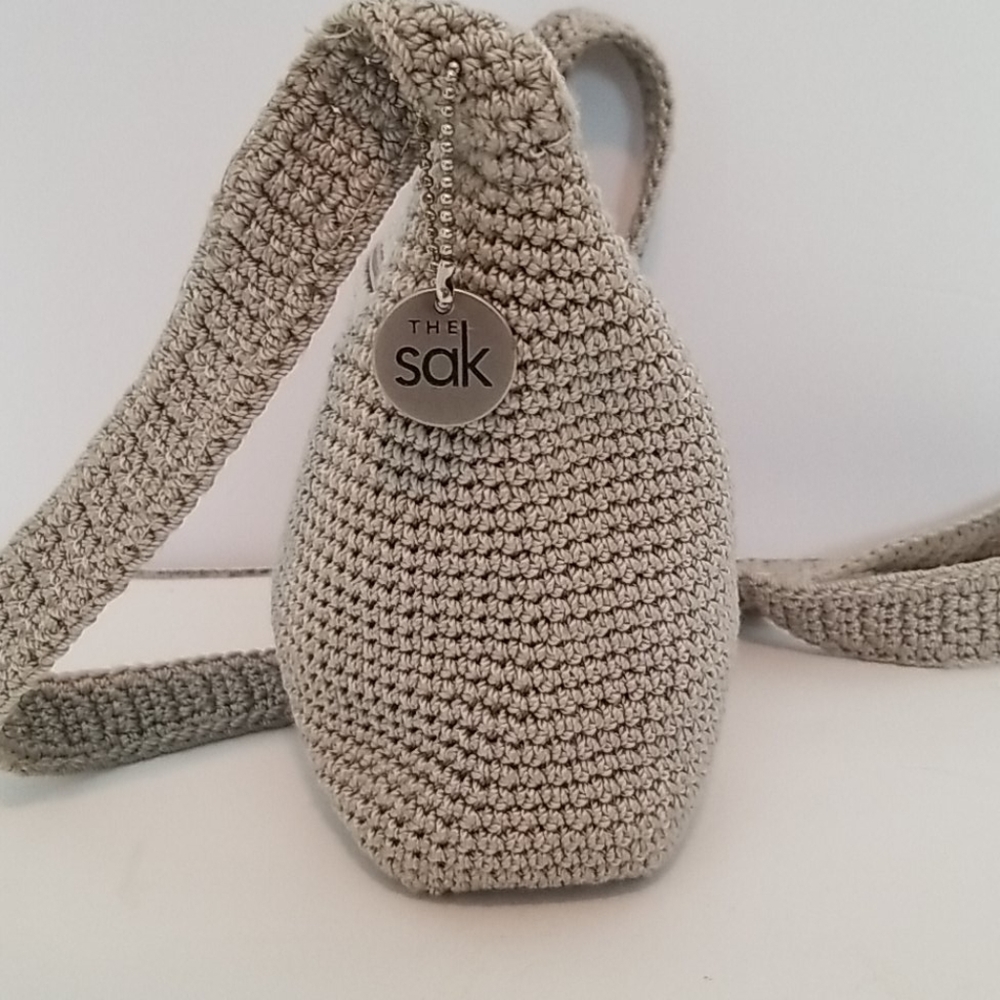 The Sak tan woven shoulder bag - Picture 7 of 9